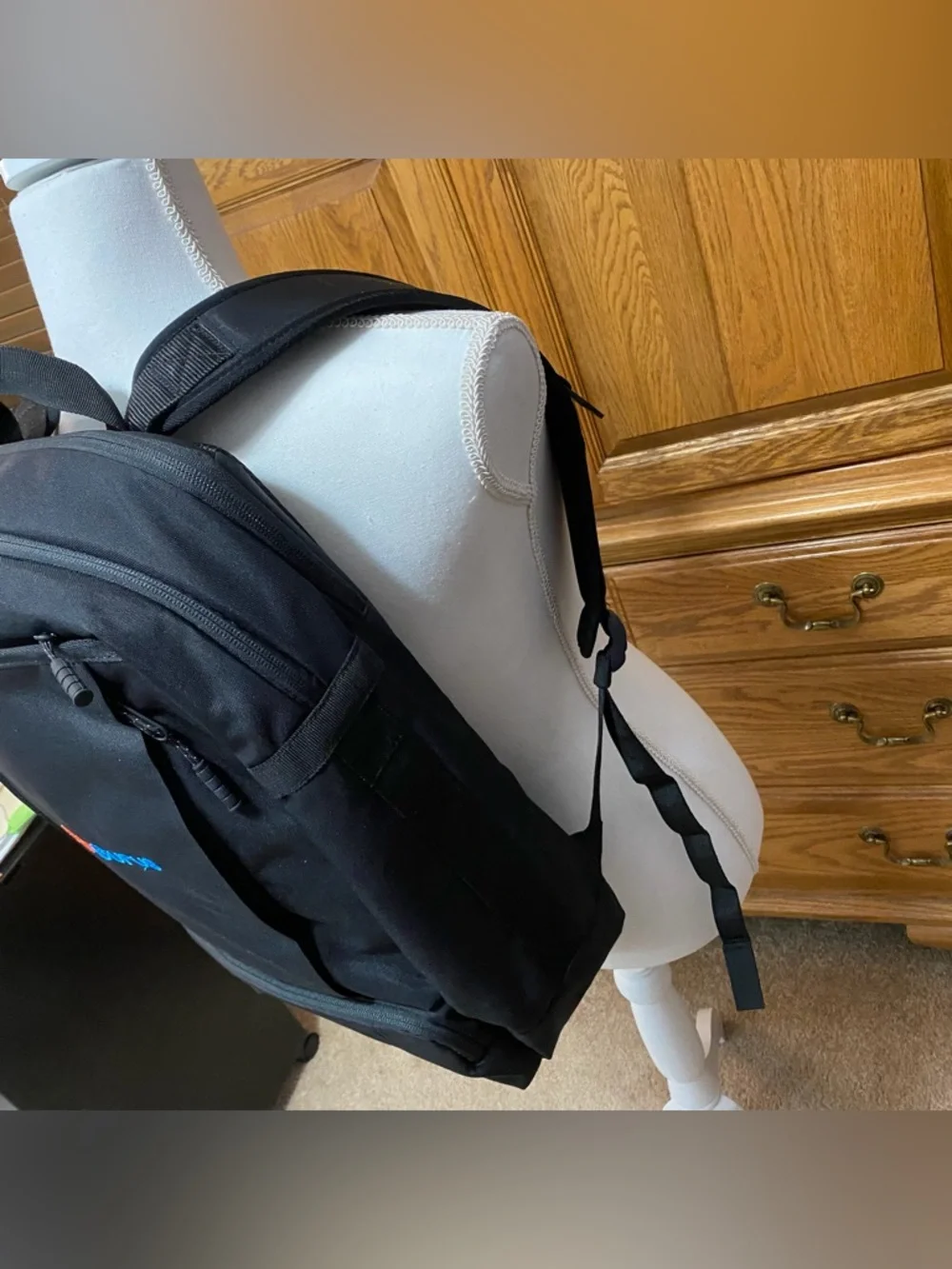 Timbuk2 Parkside Backpack‎ Eco Black Casual Travel School Office 384-3-1068
